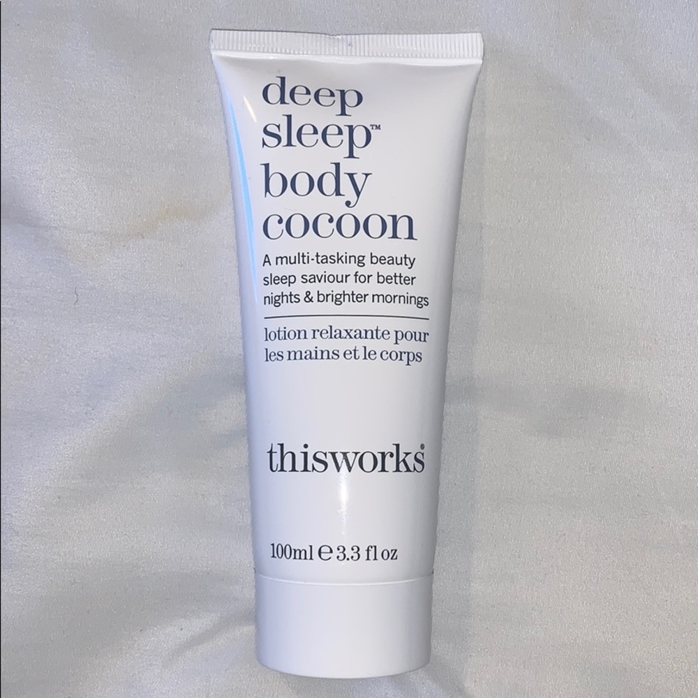 This works deep sleep body cocoon lotion